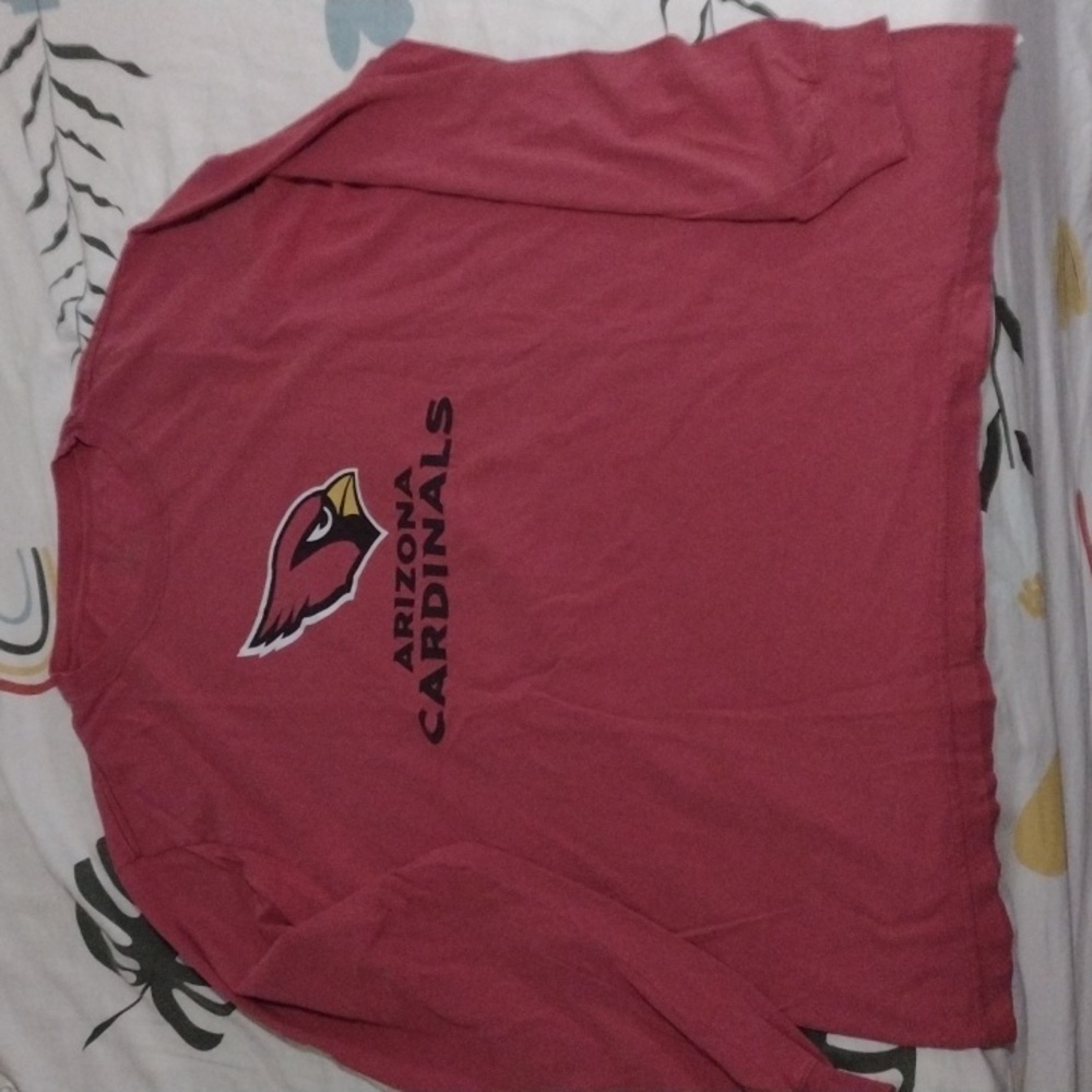 Red Arizona Cardinals long sleeve shirt